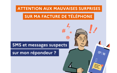DGCCRF – Campagne de communication arnaques aux numéros surtaxés et abonnements internet +