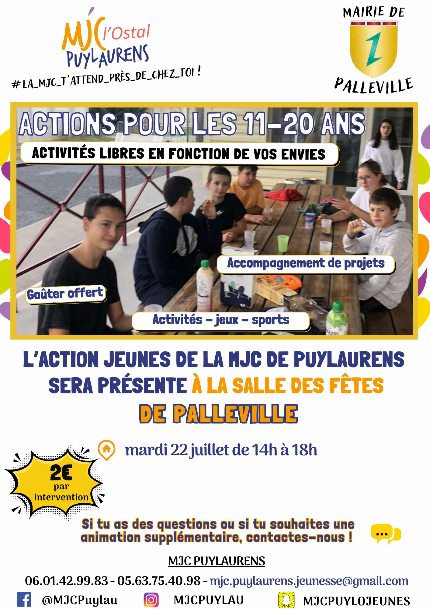 Intervention à Palleville